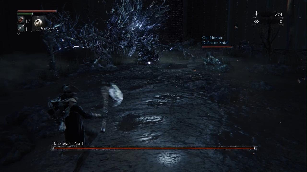 Bloodborne-Darkbeast Paarl Boss Fight