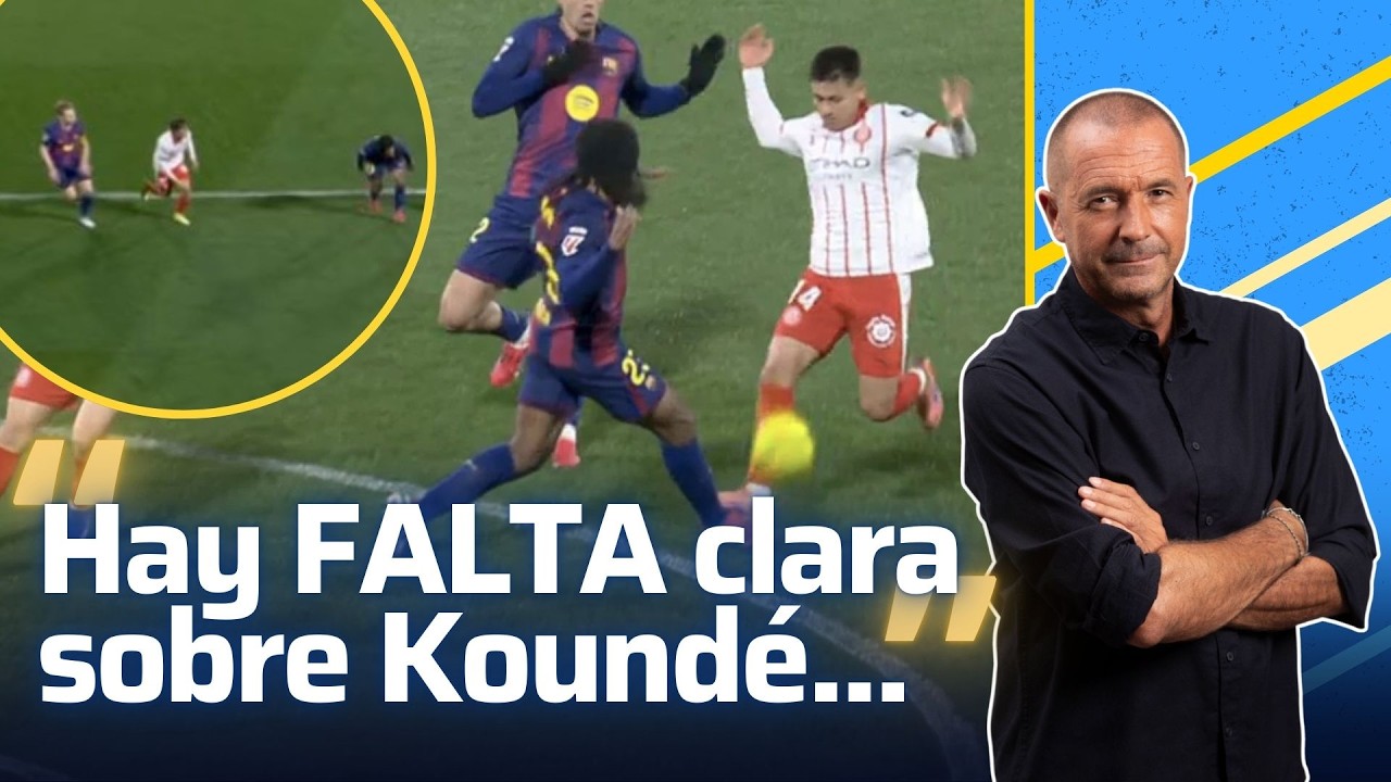 ITURRALDE GONZÁLEZ resuelve la POLÉMICA del GIRONA-BARÇA: 