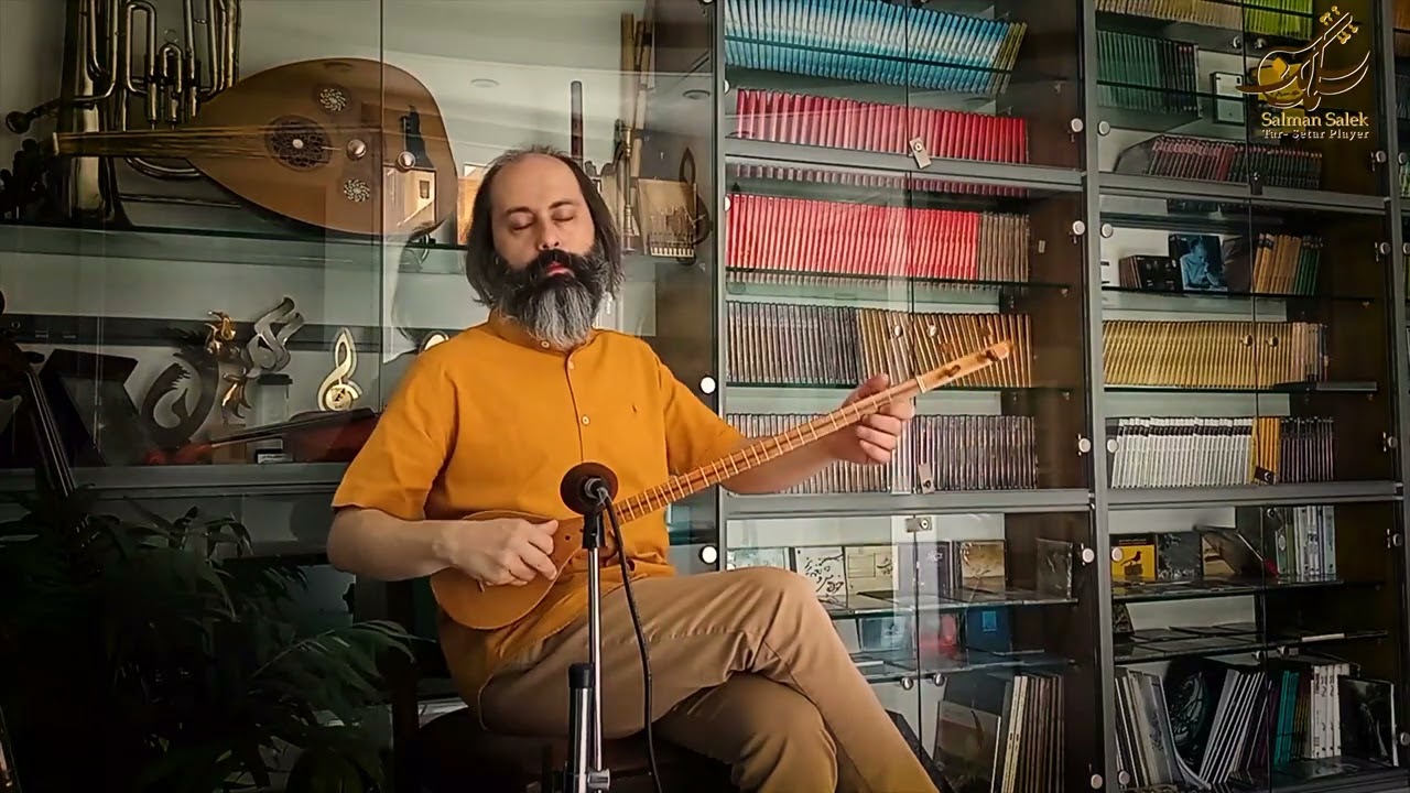 سه تار نوازی سلمان سالک دستگاه نوا A Setar Perfomance by Salman Salek