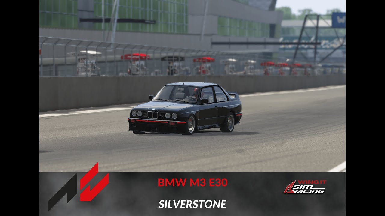 Assetto Corsa:  E30 BMW M3 on Silverstone - Xbox Series S Gameplay