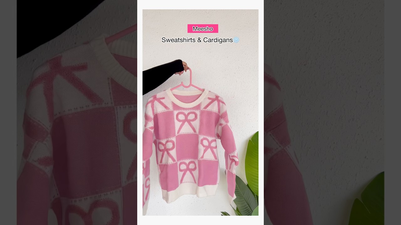 Meesho winterwear sweater & cardigans haul #meesho #meeshohaul #winterwear #sweatshirt #trending