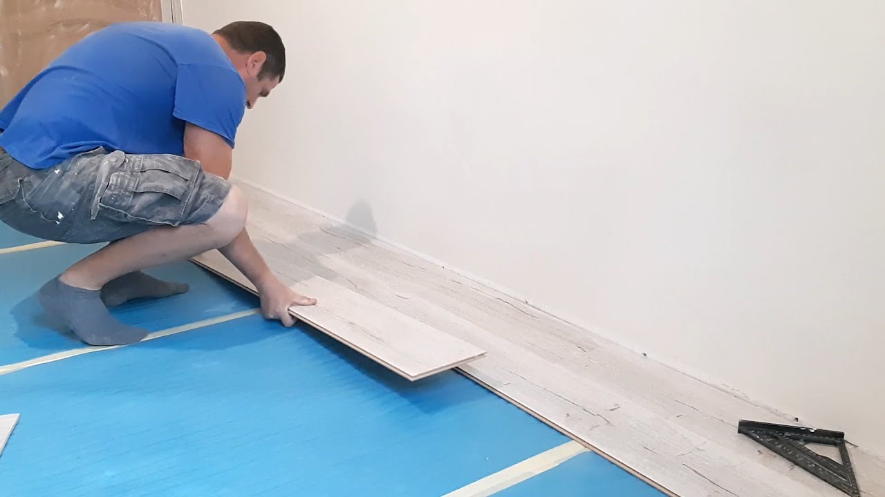 Montare PARCHET LAMINAT peste parchet vechi. Ep. 2 din renovare camera copil in alb