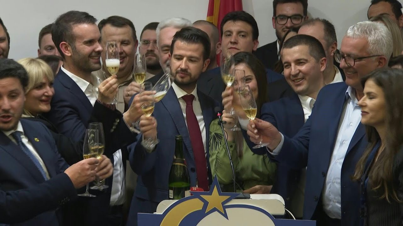 Milatovic toasts Montenegro election victory | AFP