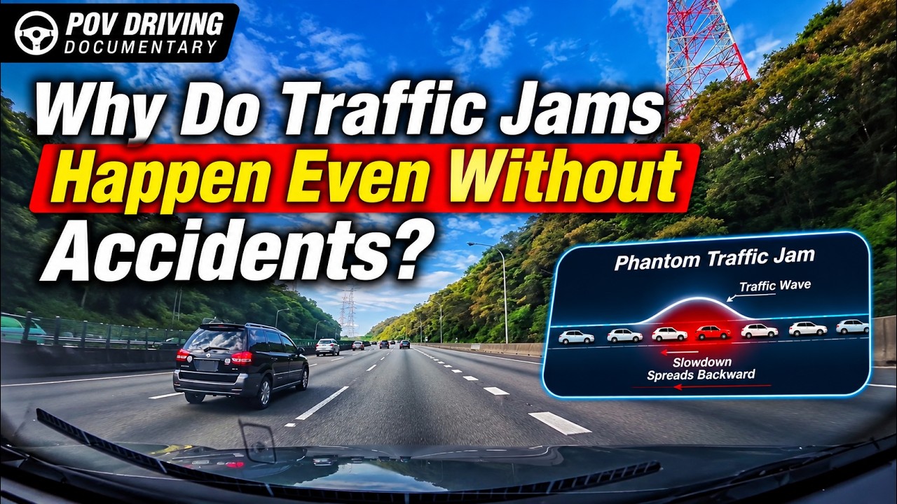🚗 Why Do Traffic Jams Happen Even Without Accidents? | POV Documentary