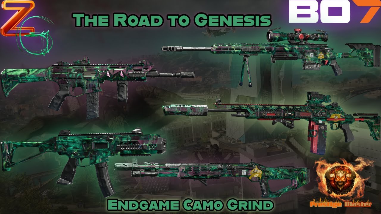 COD Black Ops 7: The Road To Genesis  #zippersgaming #cod #bo7 #camogrind #prestigemaster