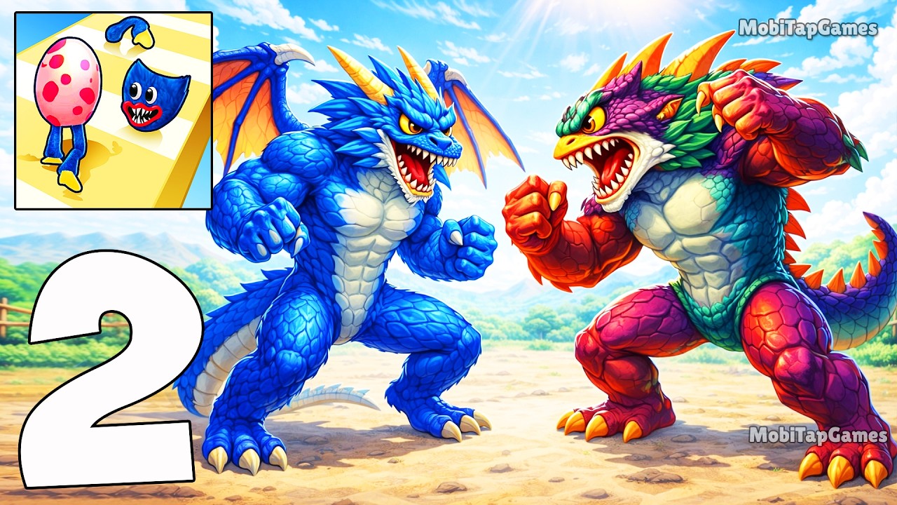 🥚 Monster Egg - Gameplay Walkthrough Part 2 - Monster Evolution Runner Battle (iOS, Android)