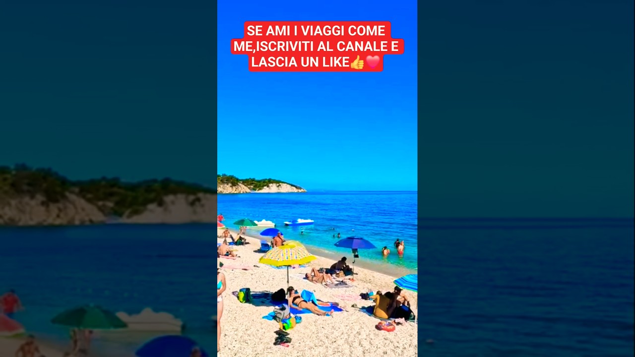 LE MALDIVE ITALIANE,SPIAGGIA LE GHIAIE ISOLA D 'ELBA❤️🇮🇹