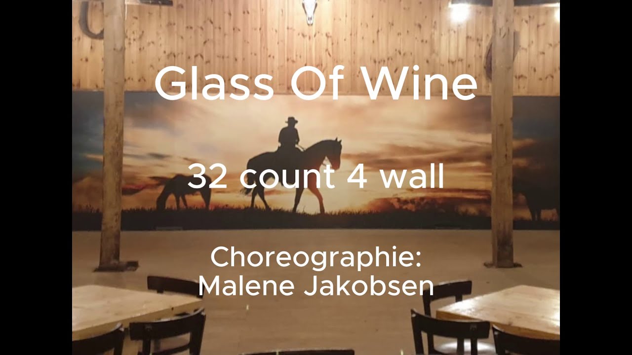 GLASS OF WINE / LINE DANCE / STEPS (TUTORIAL)