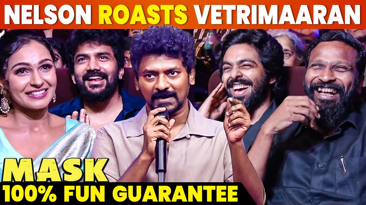 Vetrimaaran sir-யே ஏமாத்திட்டானுங்க... இதுக்கு மேல பேசினா நான் மாட்டிப்பேன் 🤣 Nelson Roasts