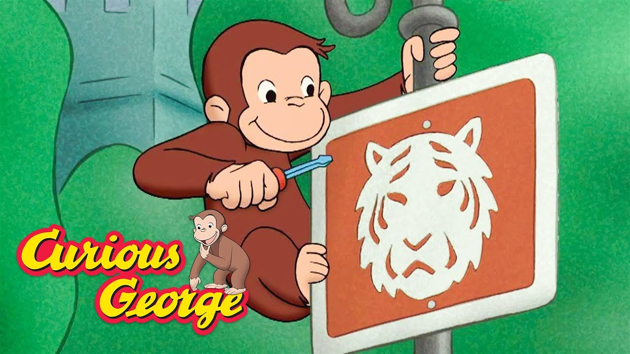 Why are Signs important? 🐵 Curious George 🐵 Kids Cartoon 🐵 Kids Movies
