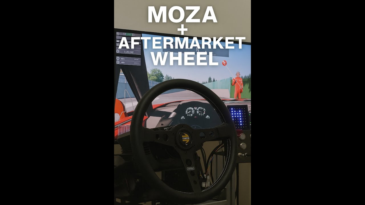 Moza&rsquo;s Versatile Quick Release: Use Any Aftermarket Wheel
