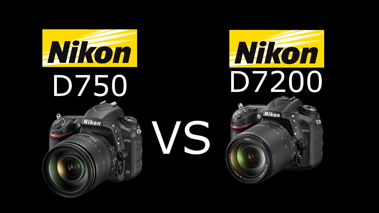 Nikon D750 vs Nikon D7200 en Español | VS Digital