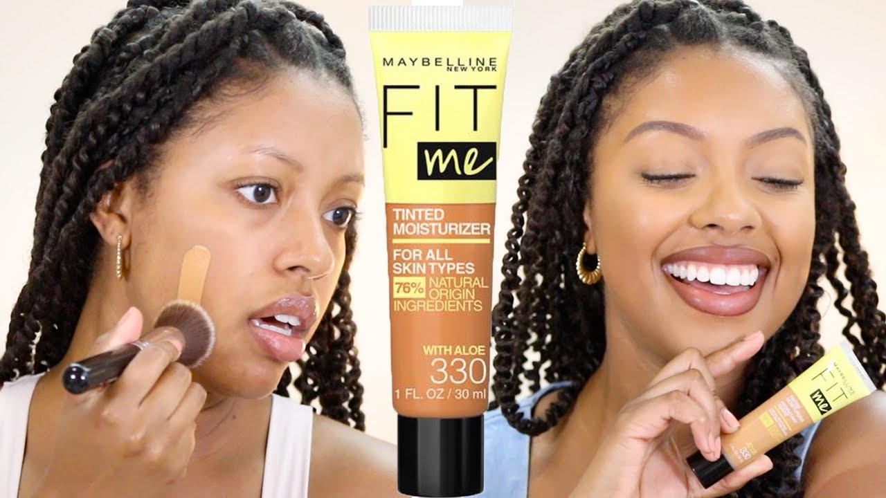 NEW Maybelline Fit Me Tinted Moisturizer | Demo + First Impressions