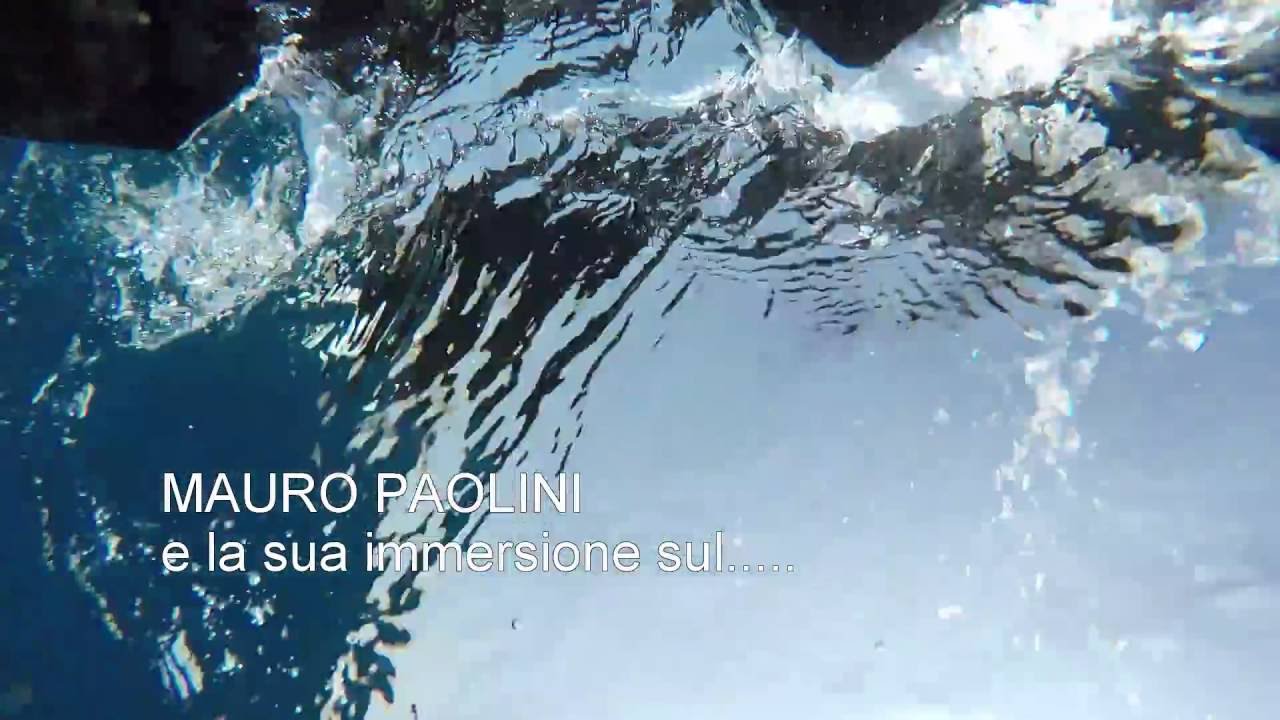 La mia immersione sul relitto della 
