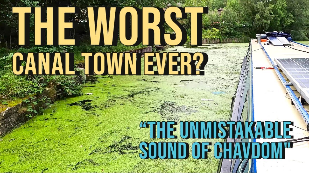 110 narrowboat life UK - The Worst Canal Town Ever? The Other Side Of The Leeds And Liverpool Canal