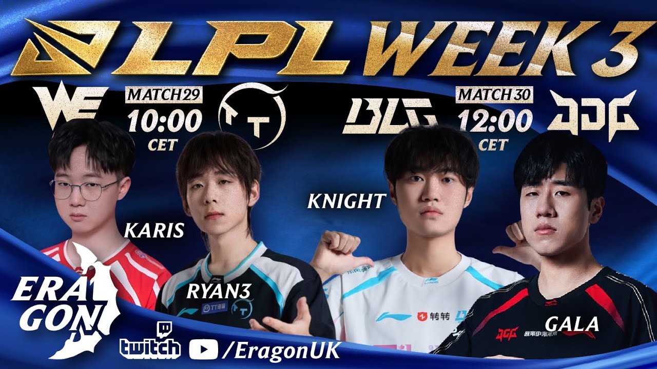 🔴 LPL 2026 | WE vs TT | BLG vs JDG 🔴 리그 오브 레전드 프로리그