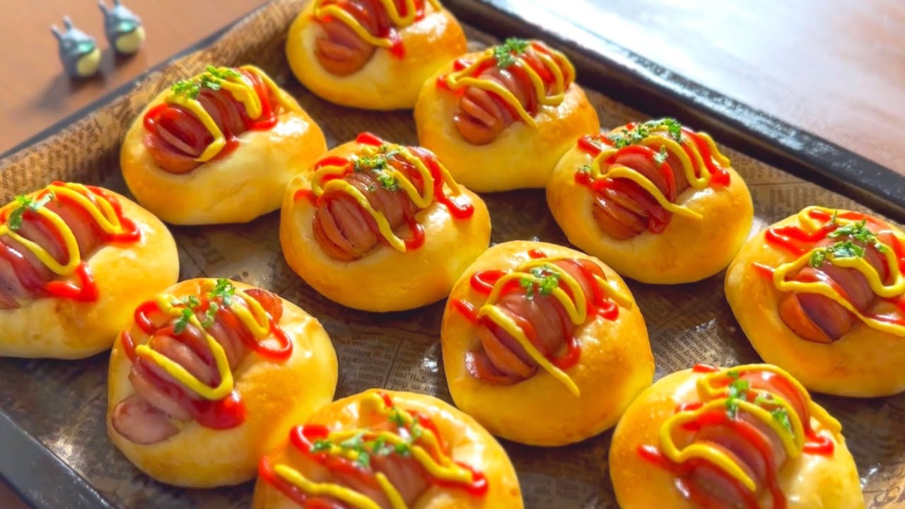How to make Soft Mini Hotdog Breads