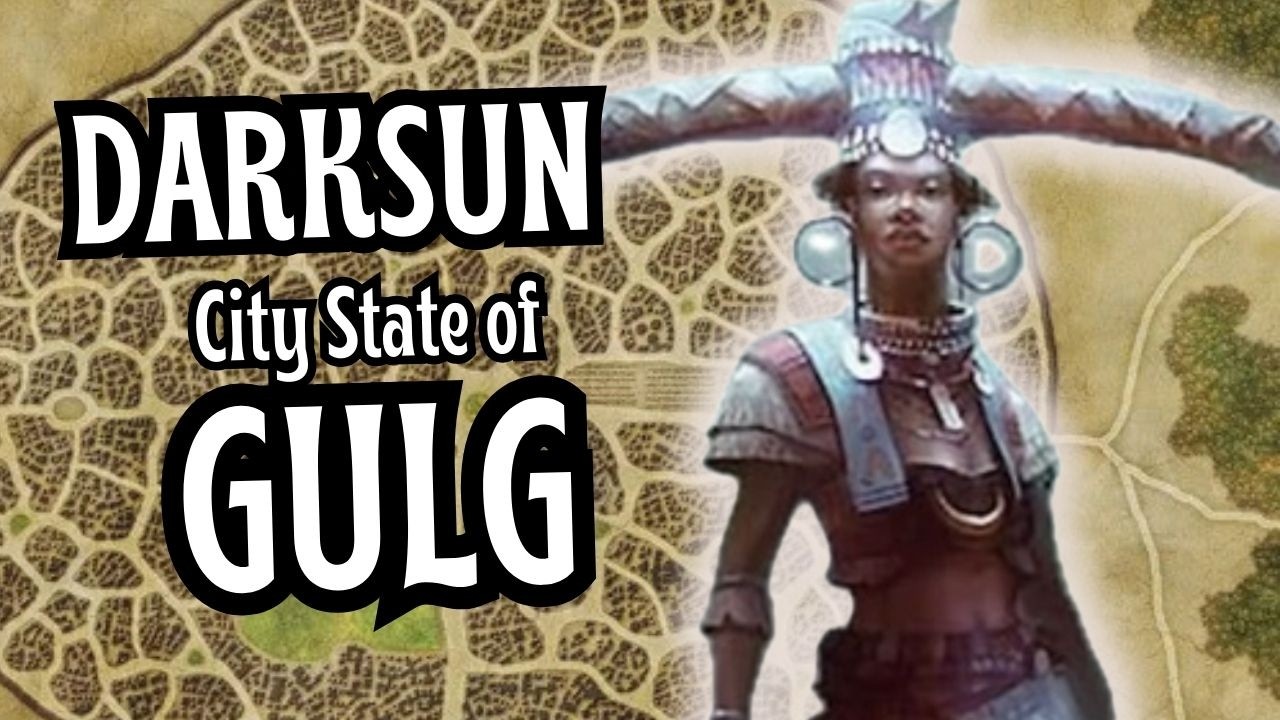 Живой город Гулг из Darksun: Ритуал, Кровь и Королева-чародейка Атаса!