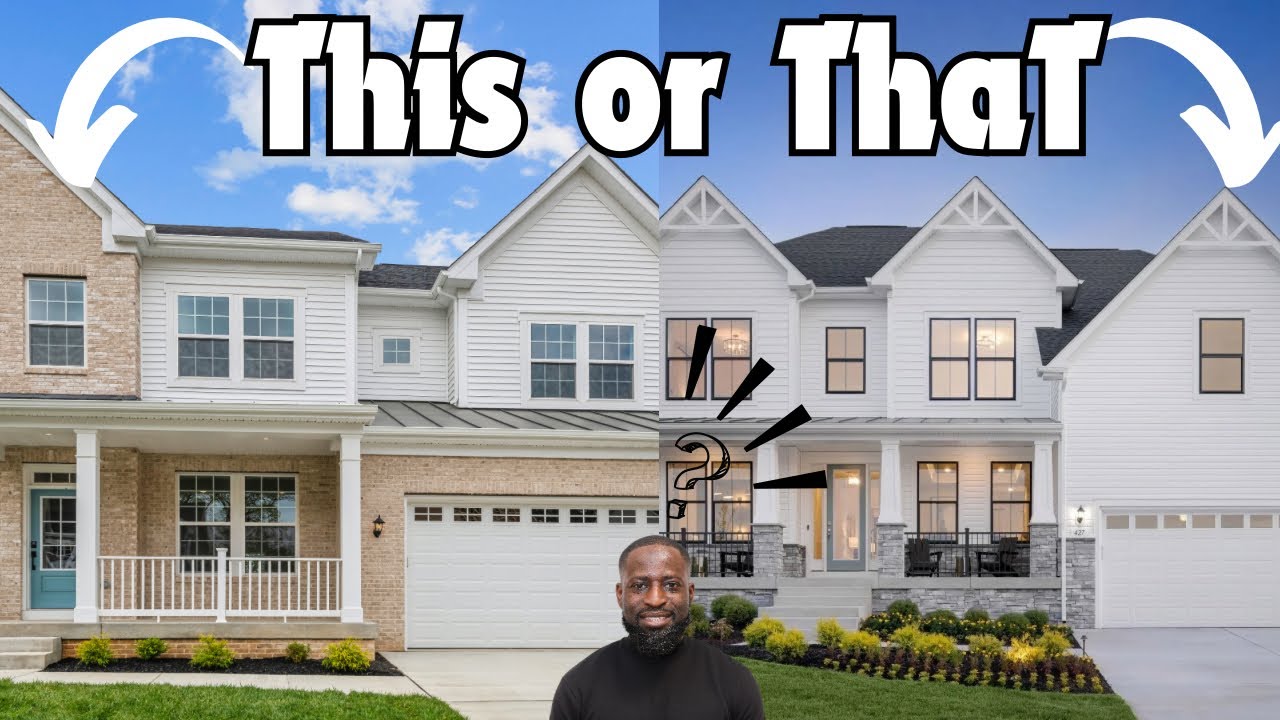 New Homes in South Lake Bowie Maryland | DRB Homes | Albemarle Model | Emory II Model | #drbhomes