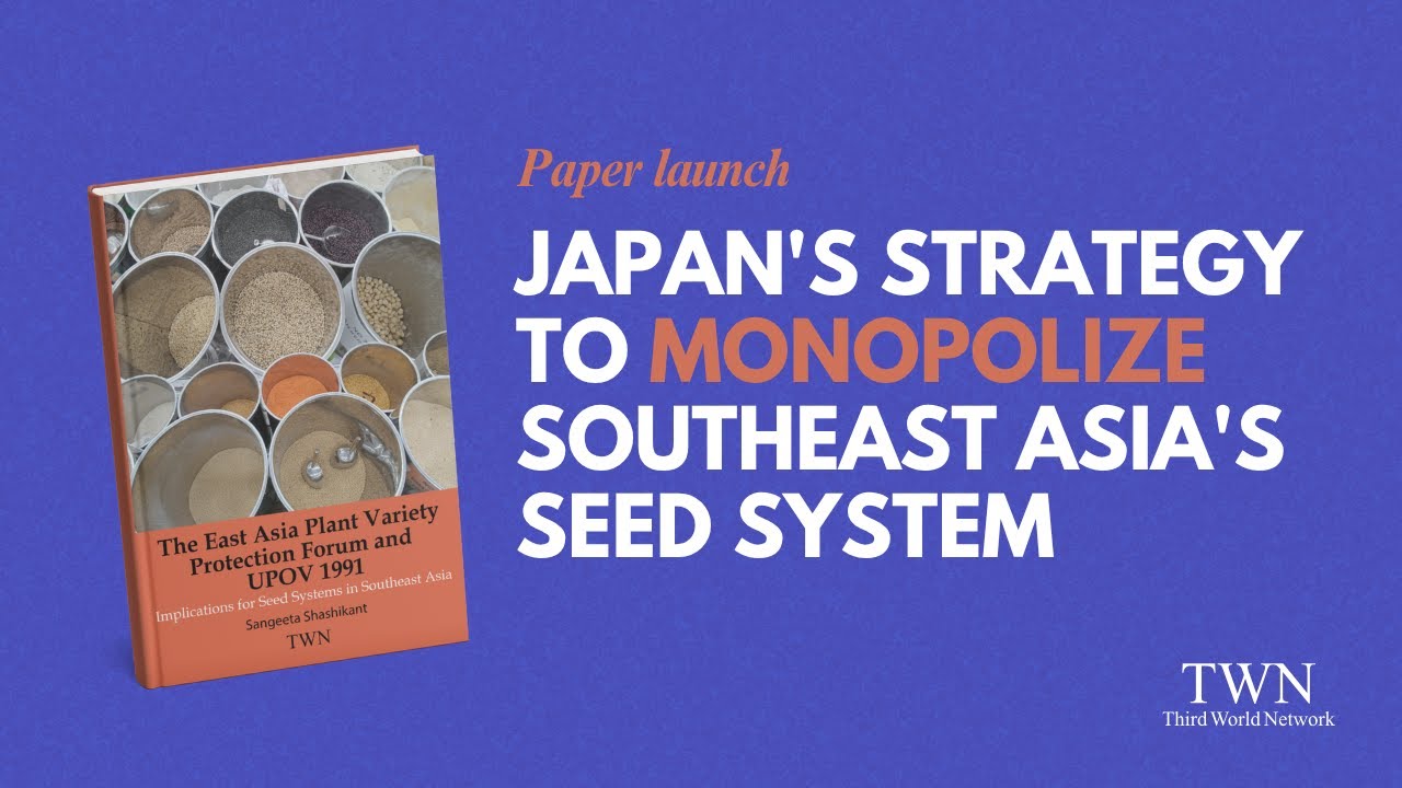 Japan's strategy to monopolize Southeast Asia's seed system