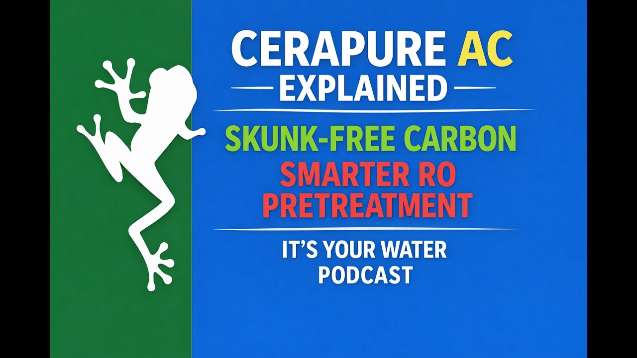 Cerapure AC Explained: Skunk-Free Carbon & Smarter RO Pretreatment