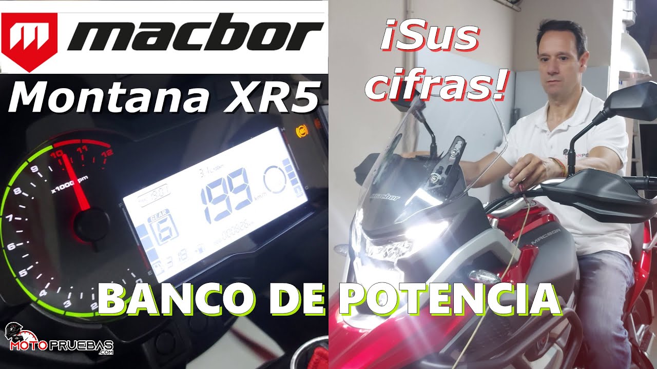 Macbor Montana XR5 2022. Ni más, ni menos | Banco de potencia