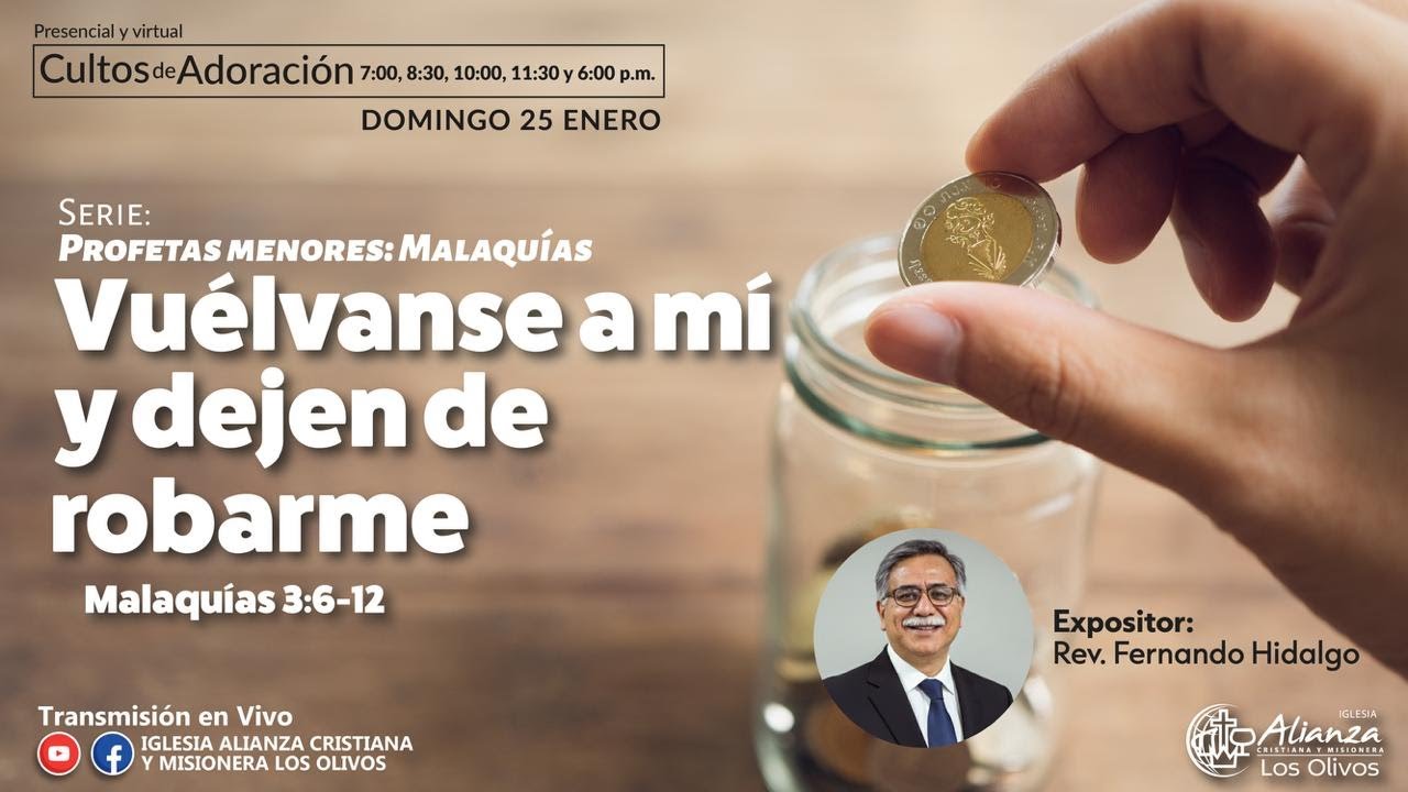 DOM 25 -  VUÉLVANSE A MÍ Y DEJEN DE ROBARME