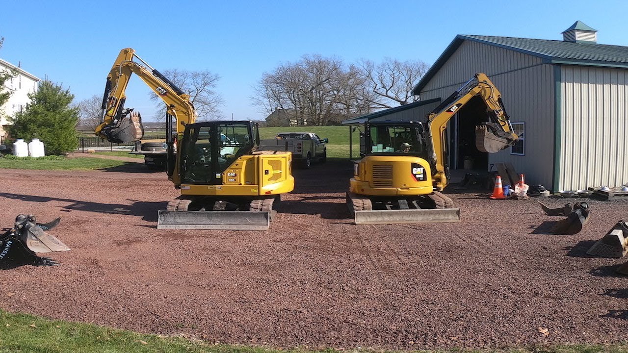 CAT 304 vs New next gen CAT 306 Mini Excavator 