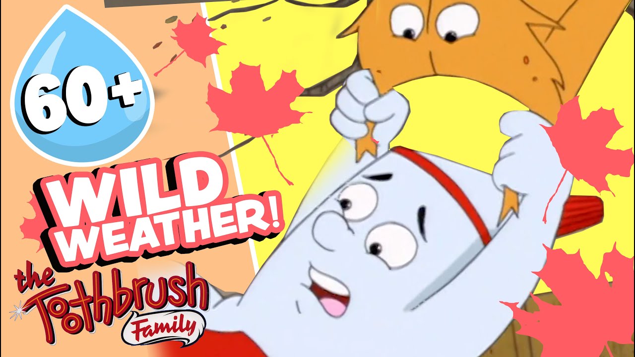 WILD Weather! | FULL EPISODES | The Toothbrush Family | Cartoons for Kids