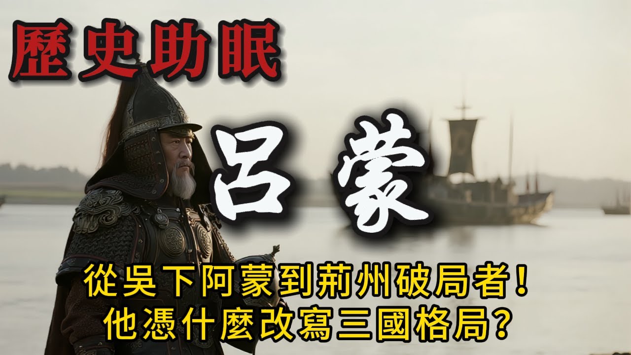 73分鐘聽完｜東吳智將呂蒙：白衣渡江、智取荆州，從武夫到謀將的逆襲之路