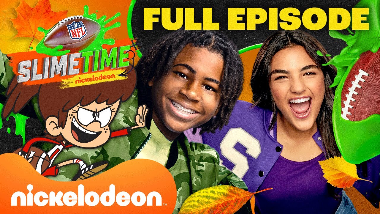 FULL Episode: NFL Slimetime Fall Edition! 🍁🏈 | Nickelodeon
