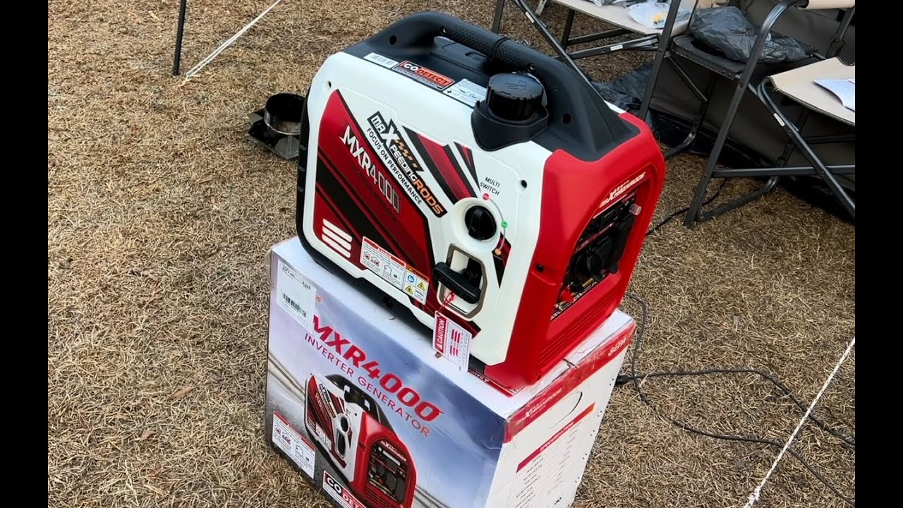 MaxPeedingRods 4000watt Bluetooth Gas Generator