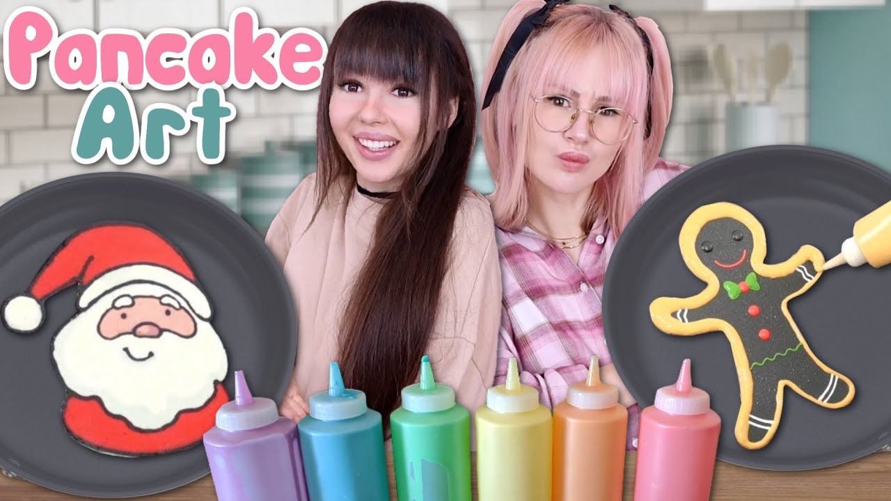 2 Dummis versuchen Pancake Art ⚡️ BFF Battle