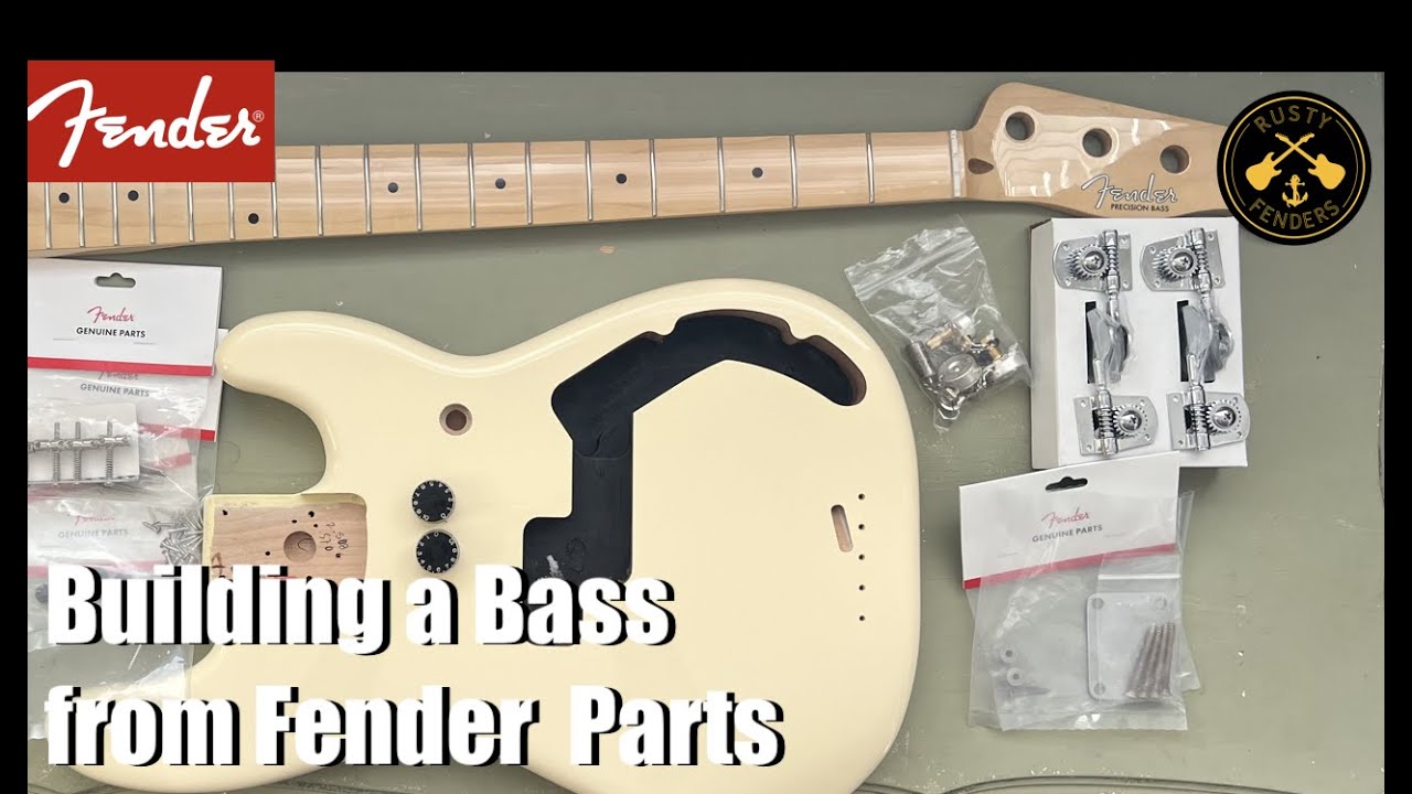 Building a Bass From Fender Parts | The Clash Paul Simonon Edition | DIY