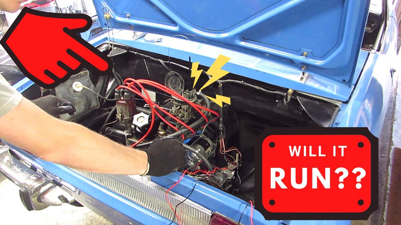 Episode 20: WILL IT RUN?? We try to get our 1968 Fiat 850 Engine started after the REBUILD!