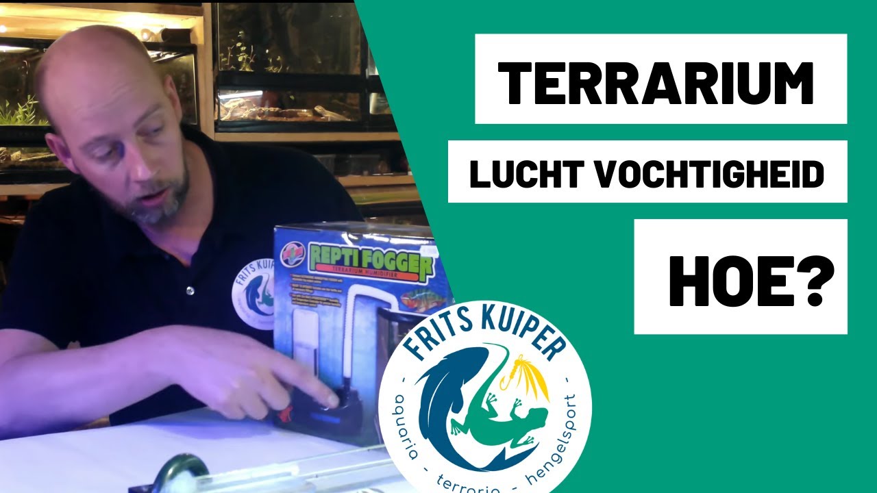Luchtvochtigheid terrarium
