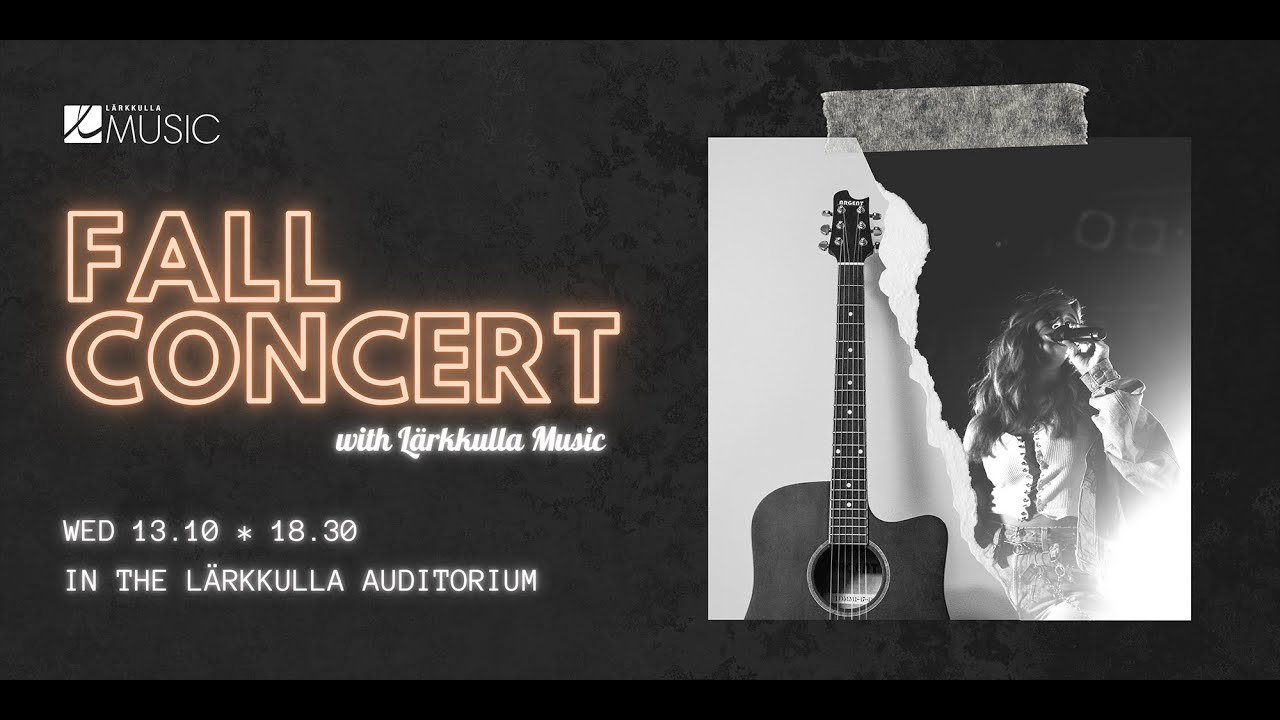 Lärkkulla Music: Fall Concert 2021