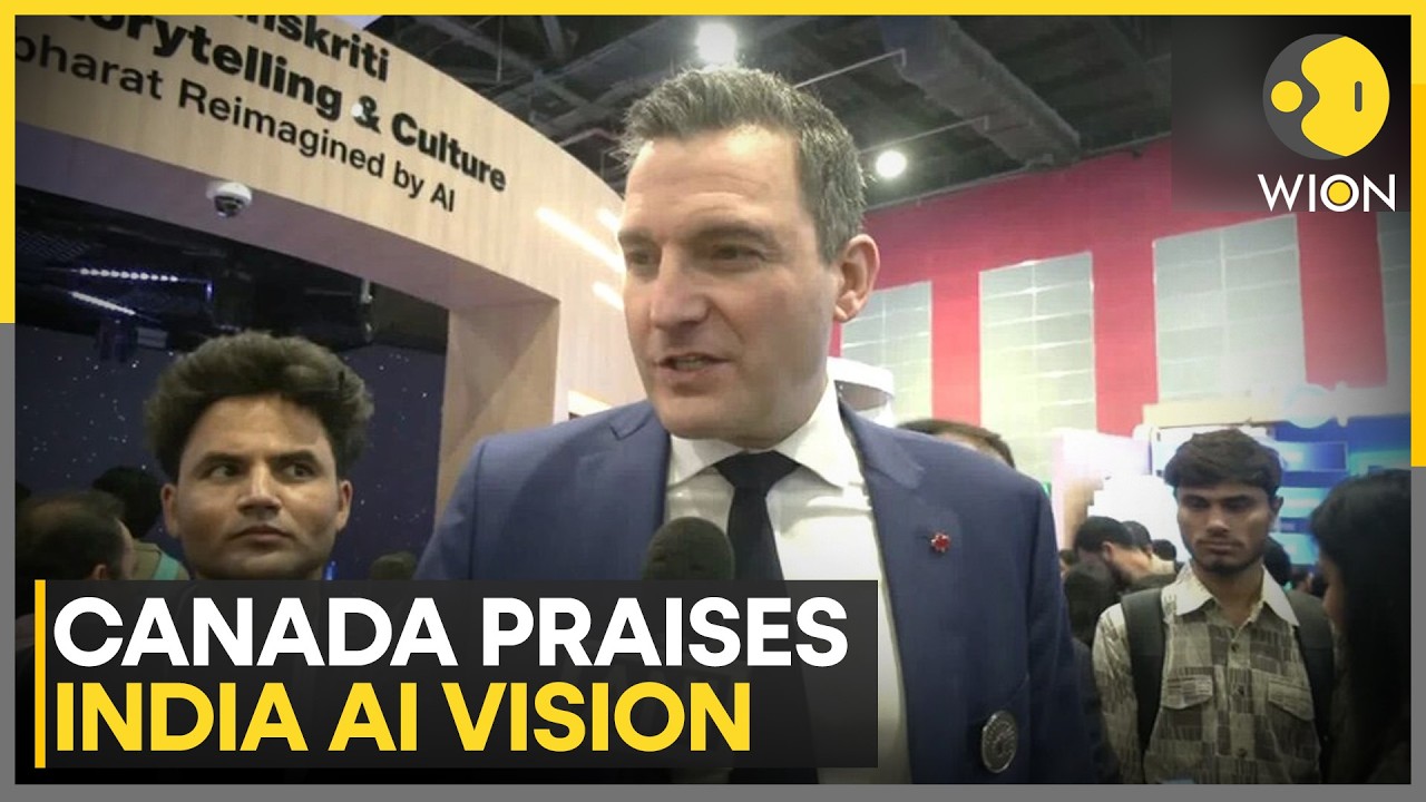 Canada’s AI Minister Praises India AI Summit’s Vision, Calls It a ‘Natural Alliance’ | WION