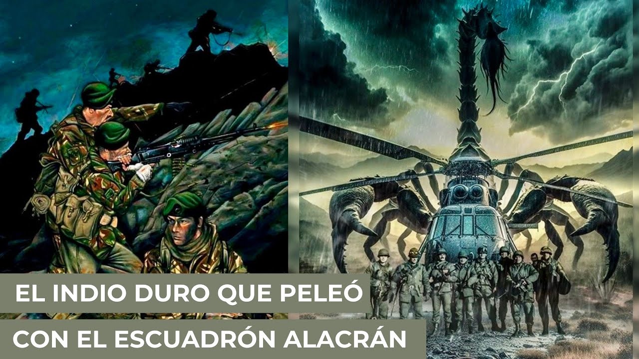 Malvinas: El indio duro que peleó con el Escuadrón Alacrán