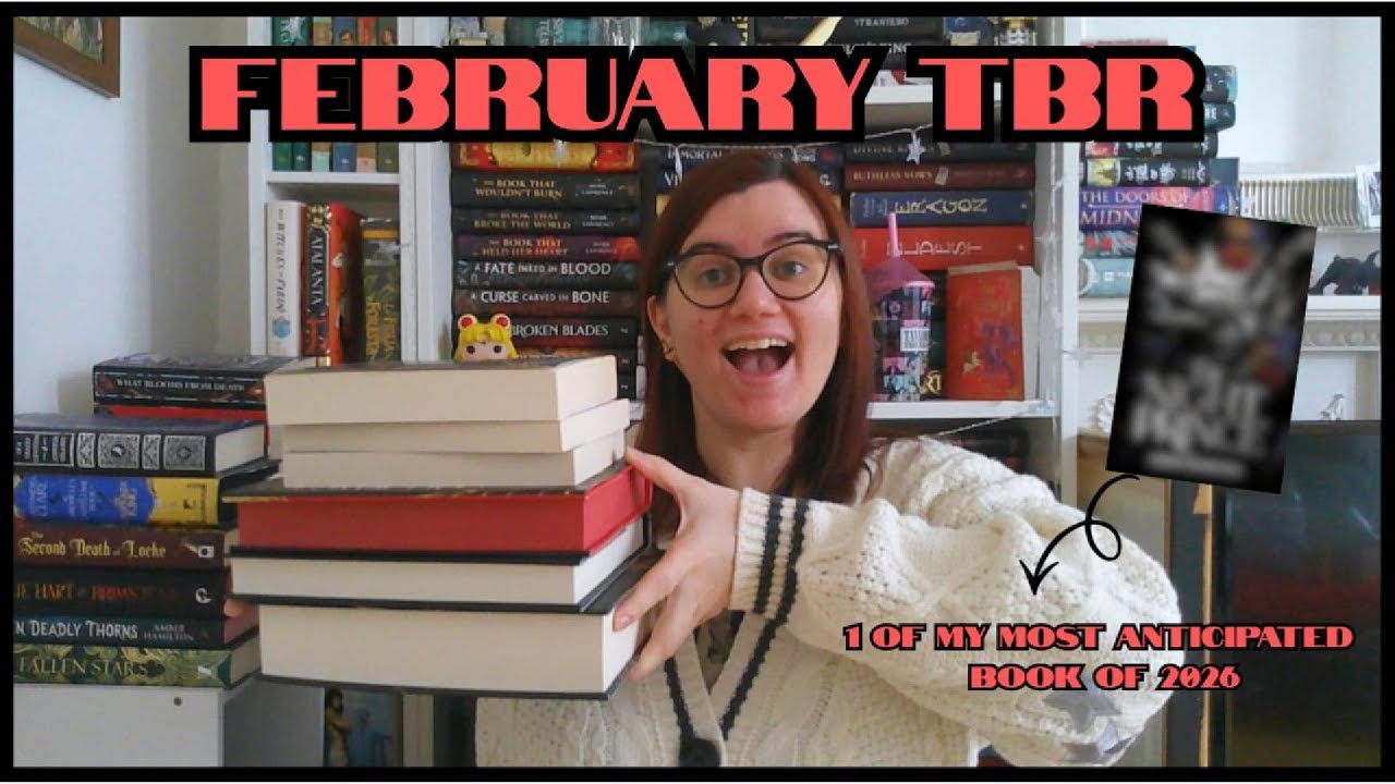 These are the 7 books I want to read this month 📚🤩  | February TBR 2026