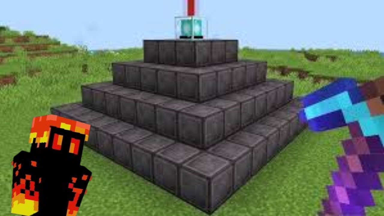 Building Full Netherite Beacon!!!