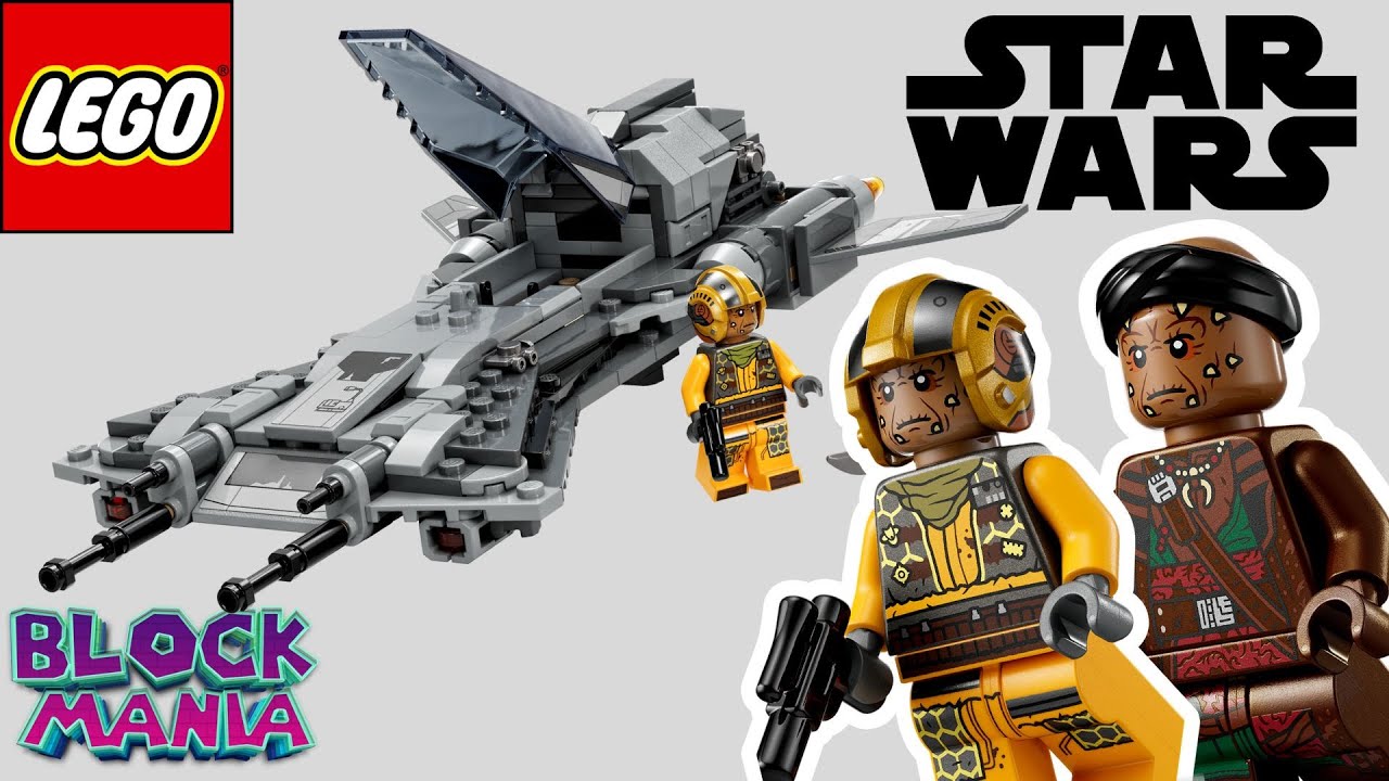 Awesome new! Lego Star Wars Pirate Snub Fighter Speed Build
