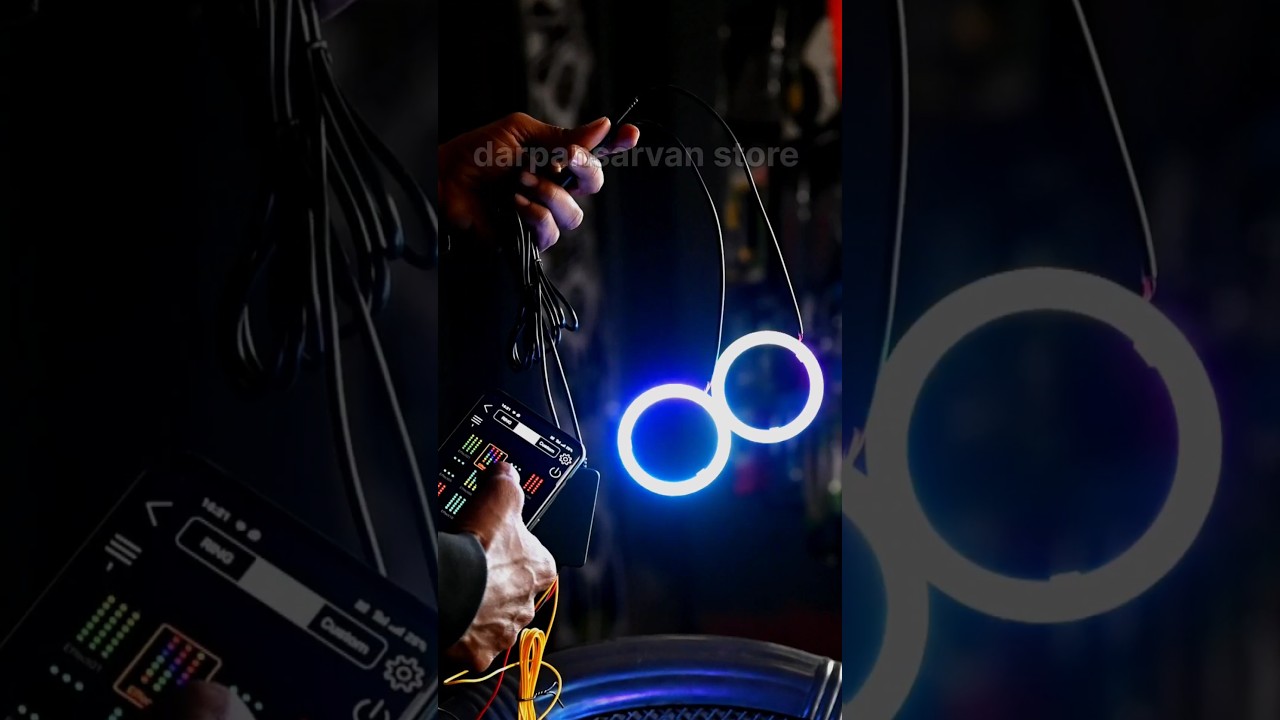 angel Ring Light RGB Colours mobile App Connectivity #ringlight #angellight #ledlights #ktmlight