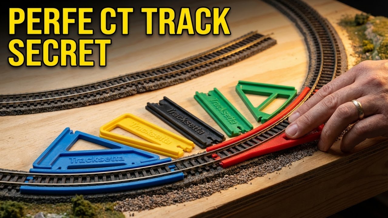 Tracksetta: объяснение — почему любители железнодорожных моделей не могут это пропустить