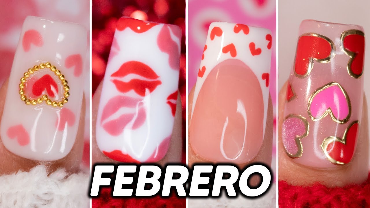 Uñas FEBRERO 2026 💖| San Valentín