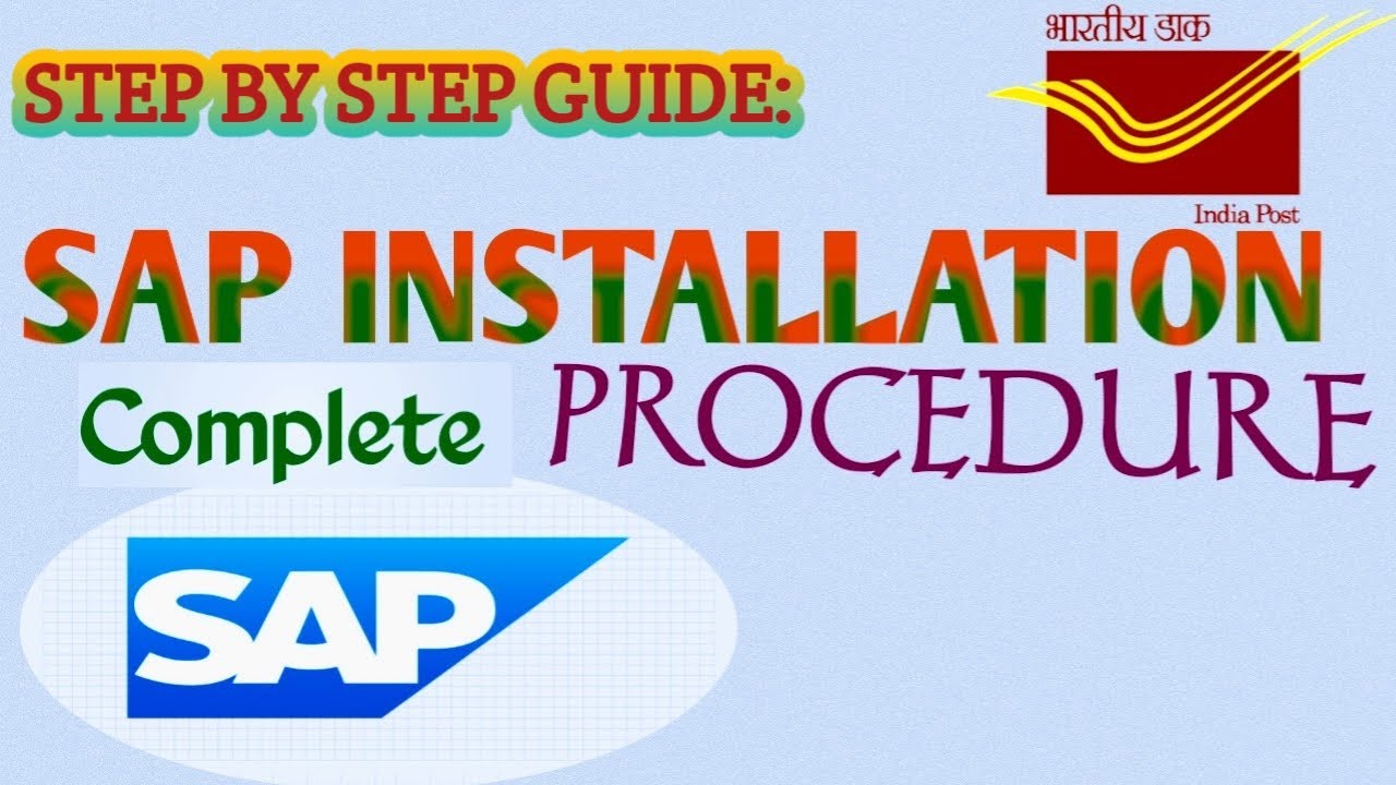 How to Install SAP  In PostOffice||SAP Installation||Step by step Procedure SAP Installation||