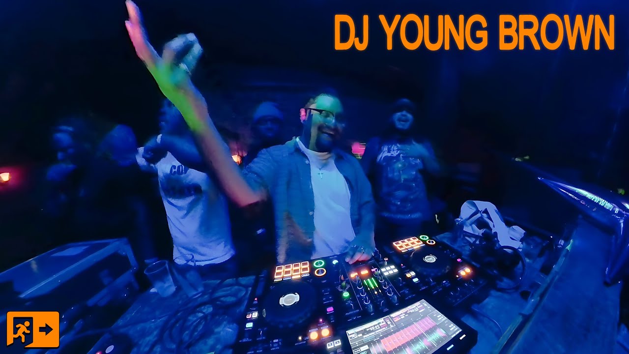 Footwork and Juke in a Houston Basement | DJ Young Brown