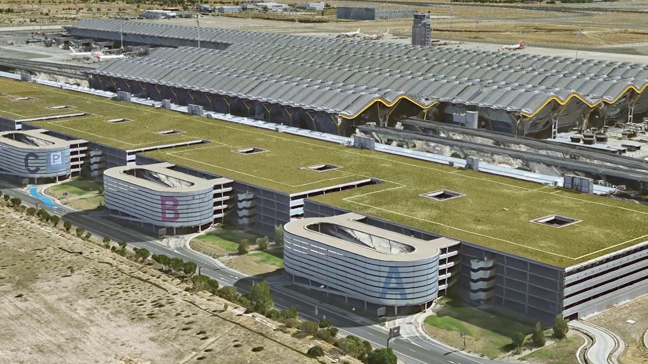 Aeropuerto Internacional Adolfo Suarez, Madrid-Barajas. T4, construido FCC