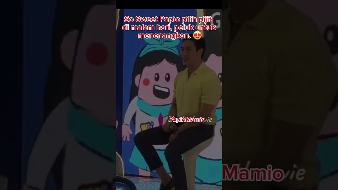 Dipijitin, peluk, So sweet Papio Suami idaman Papio. Mamio lihat Video ini😍 #giorgioantonio #artist 