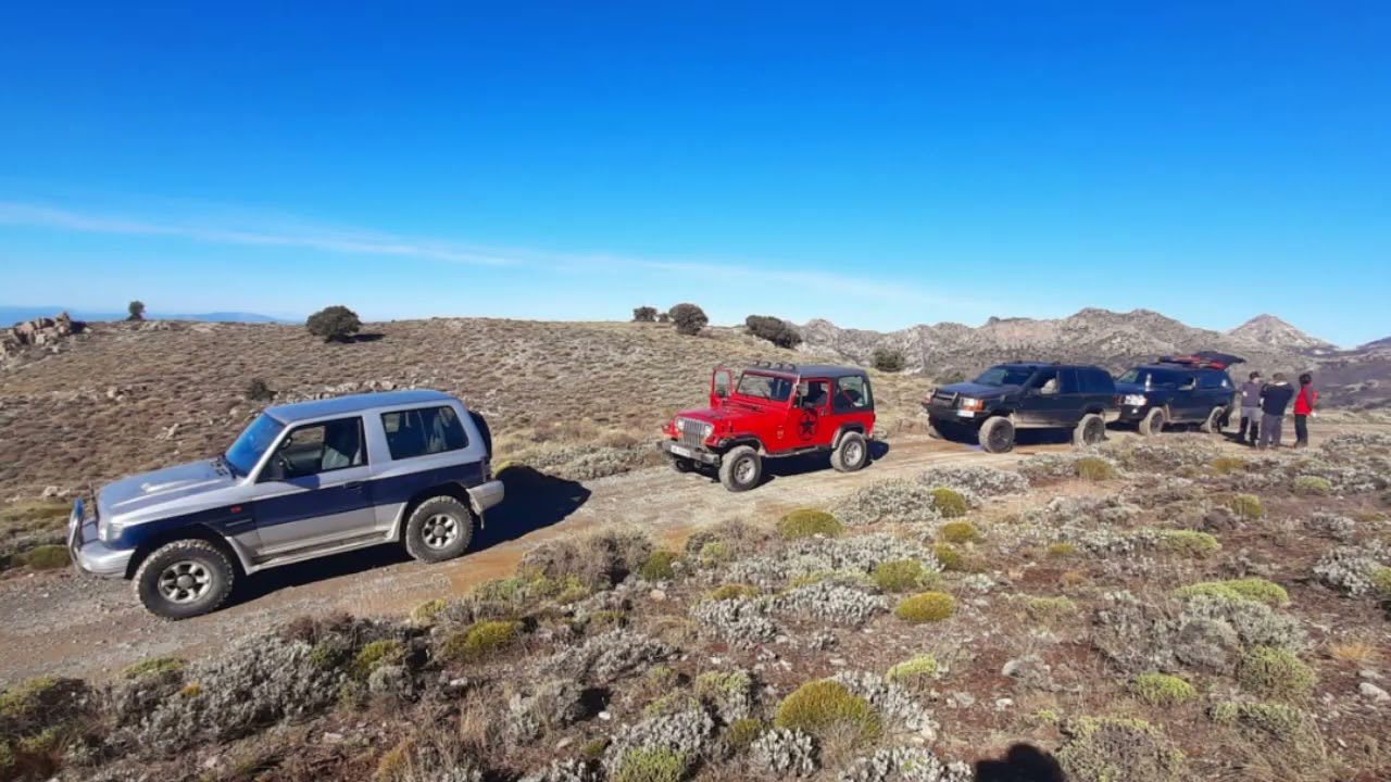 Ruta 4x4 por Sierra Nevada, los Guájares y sierra de Lújar 18dic22